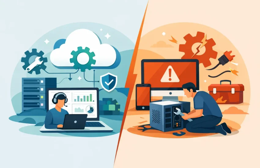 Managed Services vs Break Fix Explained