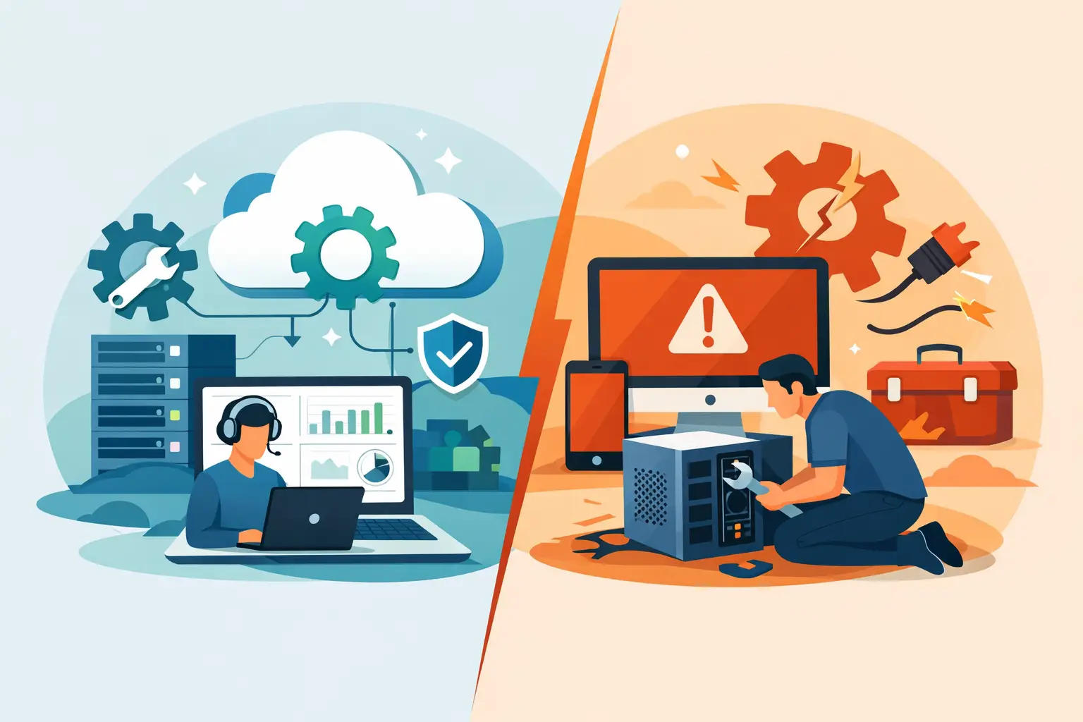 Managed Services vs Break Fix Explained